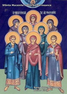 Fotini, muceniţa cea luminătoare însetată după Adevăr!