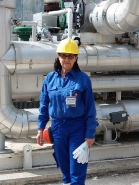 Petromidia, la 40 de ani  Dorina Diaconu, şefa Secţiei Termo-Hidro - „Suntem o echipă care are aceleaşi obiective. Foarte importantă este şi comunicarea“ (galerie foto)