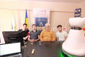 Interviu online Elevii Silvian Ene, Florin Alexandru Șopron, Vlad Leu și profesorul Marius Dumitrescu, despre roboți și robotică, parte a viitorului nostru  