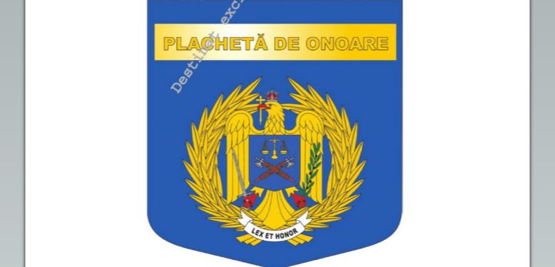 distinctii onorifice noi pentru politisti ordinul este semnat de ministrul afacerilor interne despre