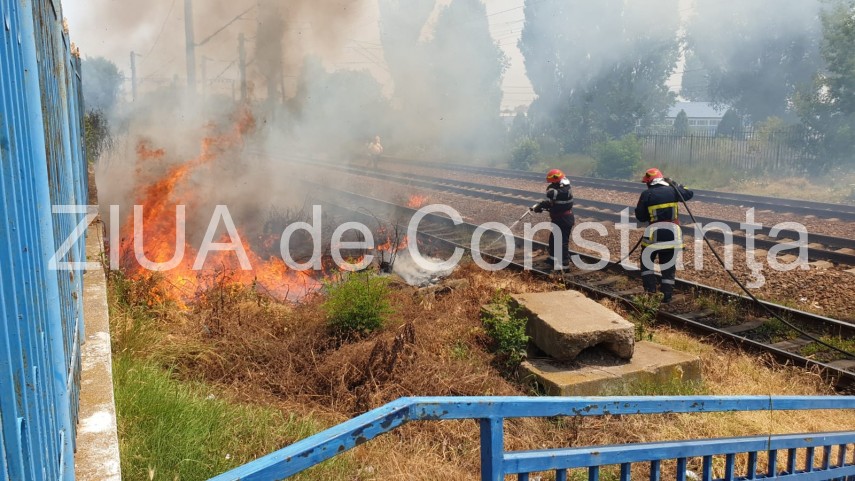imagini de la eveniment incendiu violent pe calea ferata din zona bulevardului ic bratianu din constanta imagini de la eveniment incendiu violent pe calea ferata din zona bulevardului ic bratianu din constanta