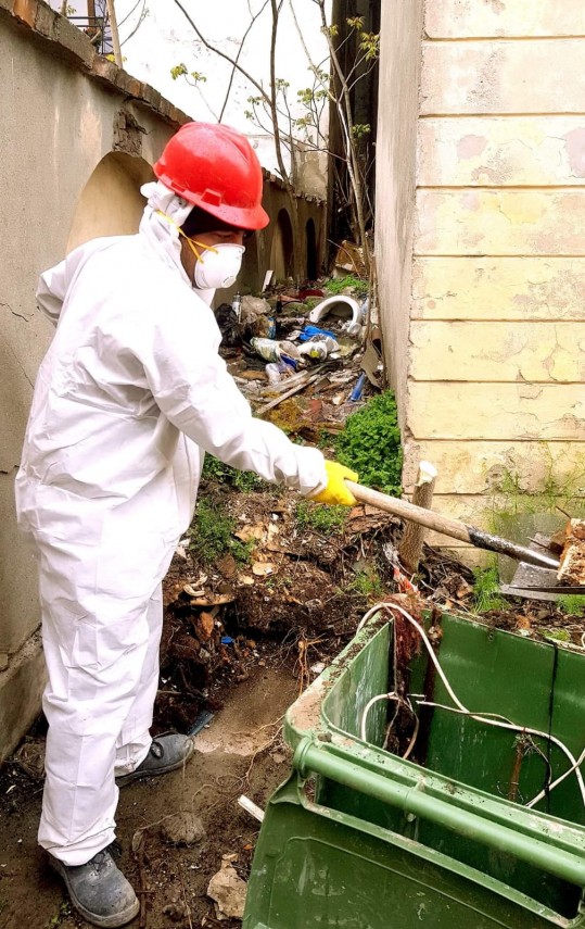 demersurile pentru clasarea cladirii continua 90 de tone de gunoi colectate din curtea sinagogii din demersurile pentru clasarea cladirii continua 90 de tone de gunoi colectate din curtea sinagogii din