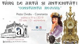 Târgul de Artă și Antichități ”Constanța Revival”, revine în Piața Ovidiu