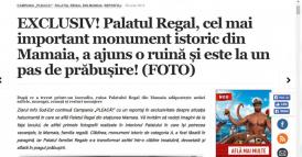 #PalatulReginei Andreea Pavel - „Vrem să arătăm ce dezastru s-a întâmplat chiar sub ochii noştri pentru ca data viitoare să fim împreună când un alt monument va fi în pericol”! 