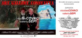 Lucrări semnate Nicu Covaci și Valeriu Sepi, pe simezele Art Gallery   Titanii Phoenix expun în cea mai mare galerie particulară din Constanța       