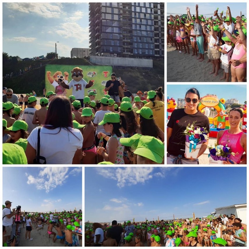 campioanele catalina ponor si cristina neagu au facut miscare alaturi de copii pe litoral 696303 campioanele catalina ponor si cristina neagu au facut miscare alaturi de copii pe litoral 696303