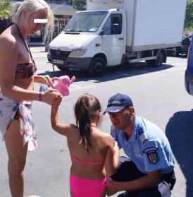 Minor rătăcit pe plaja Cazino din Mamaia, găsit de jandarmi. Sfaturi pentru părinţi 