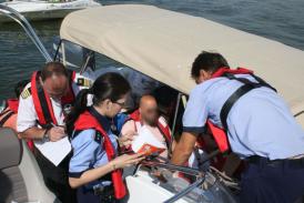 Polițiștii tulceni, amenzi pentru nereguli în domeniul transportului naval