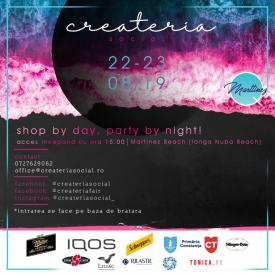 Primăria Constanţa Createria Summer Edition, pe plaja Marttinez Beach din Mamaia