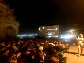 Filme în aer liber pe Faleza Cazino din Constanţa (galerie foto)