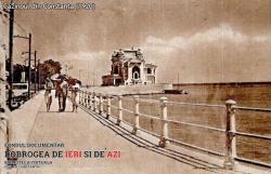 Cum arăta faleza Cazinoului Constanța în urmă cu aproape 100 de ani