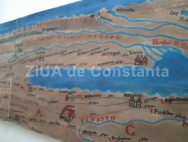 Dobrogea în izvoare geografice și cartografice - Antichitate (III) Tabula Peutingeriana (galerie foto) 