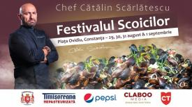 Festivalul Scoicilor - ediţia de toamnă se desfăşoară în acest weekend în Piaţa Ovidiu din Constanţa!