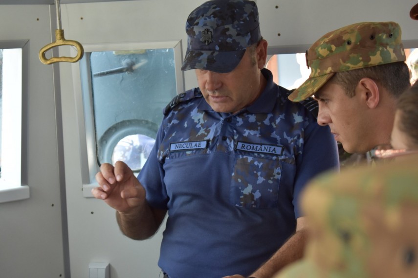 comandantul brigazii 8 larom in vizita la flotila fluviala galerie foto 699193 comandantul brigazii 8 larom in vizita la flotila fluviala galerie foto 699193