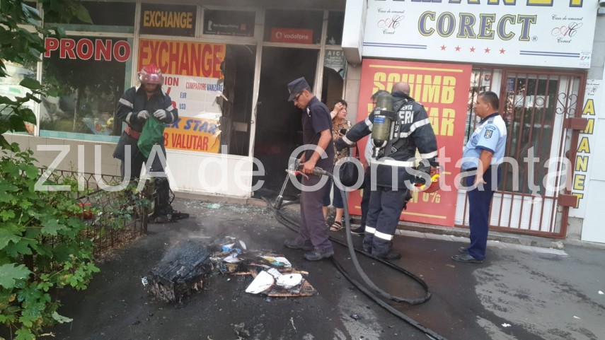 incendiu la o agentie loto in municipiul constanta 699428 incendiu la o agentie loto in municipiul constanta 699428