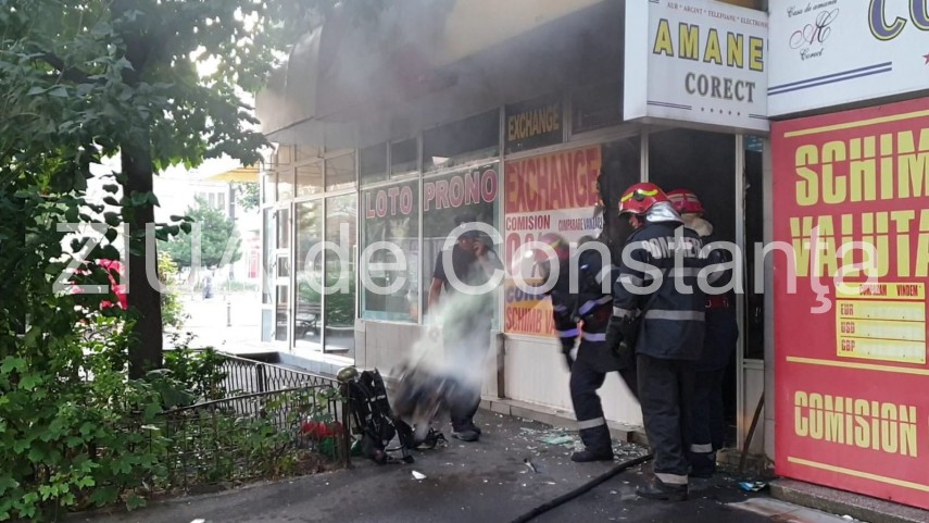 incendiu la o agentie loto in municipiul constanta 699428 incendiu la o agentie loto in municipiul constanta 699428