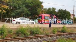 Persoană lovită de tren, în Constanţa, decedată (Galerie foto+video)  