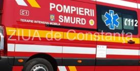 Oficial de la IPJ Constanța, despre accidentul produs în Eforie Sud. O femeie de 33 de ani și un minor de 7 ani, răniți ușor  
