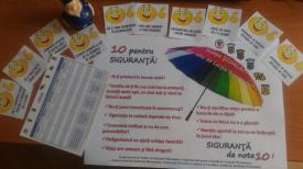 Campanie de prevenire în parcul Tăbăcăriei din Constanța. Polițiștii pregătesc elevii, părinţii şi profesorii pentru noul an şcolar (Galerie foto)