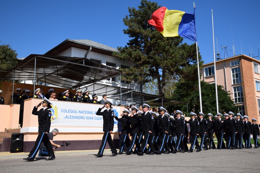 colegiul national militar alexandru ioan cuza ceremonial de deschidere a noului an scolar galerie foto
