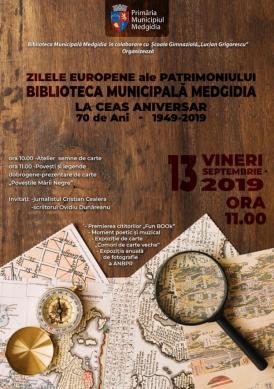 Biblioteca Municipală Medgidia, 70 de ani de la înfiinţare. Lansare de carte, cu ocazia evenimentului