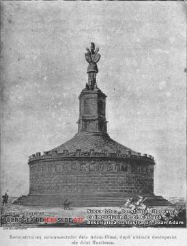 #DobrogeaDigitală „Constanţa pitorească“ (1908) Columna de la Roma şi Monumentul de la Adamclisi, „isvorâte din aceeaşi concepţie“       