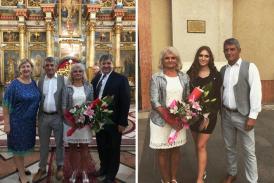 De loc din Cumpăna, sportiv la Constanţa  Fostul rugbyst Ionel Negreci a marcat nunta de argint. Festivitate la Oradea (galerie foto)