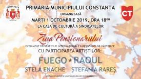 Eveniment de excepție pentru seniorii Constanţei Ziua Internaţională a Persoanelor Vârstnice, sărbătorită la Casa de Cultură a Sindicatelor