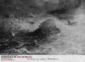 #DobrogeaDigitală „Constanţa pitorească“ (1908)  Mamaia - duna de nisip care desparte golful în două ape  