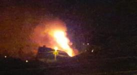 Incendiu în Constanţa, pe strada Răzoare (galerie foto+video)  