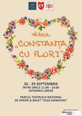 Târgul „Constanța cu flori”, organizat la sfârșitul acestei săptămâni