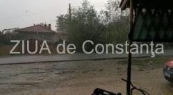 Judeţul Constanța Ploaie torenţială cu grindină de mici dimensiuni, în Galiţa (galerie foto+video)      