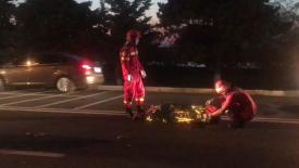 Biciclistul lovit de două maşini la intrare în Tuzla, a fost identificat  