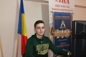 Interviu online cu elevul constănţean Theodor Furtună, geniul care a cucerit NASA „Viaţa mea nu este diferită cu nimic faţă de viaţa oricărui elev de la liceul meu“ 