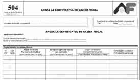 Cazierul fiscal va putea fi găsit pe site-ul ANAF
