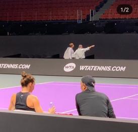 Au avut loc primele antrenamente ale Simonei Halep cu Darren Cahill de la reluarea colaborării