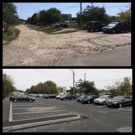 O nouă parcare pe strada Micșunelelor din Constanța