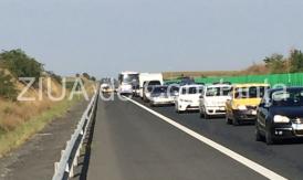 INFOTRAFIC Atenție, șoferi!  Circulație aglomerată pe A1