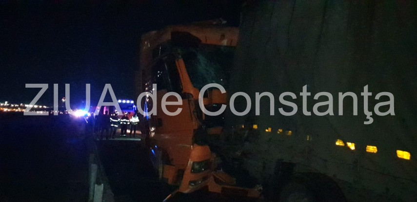 eveniment rutier pe a4 au fost implicate doua tiruri 704898