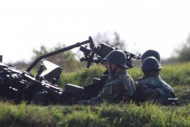 Militarii din Republica Moldova, stagiu de pregătire la Poligonul de Trageri de la Capu Midia