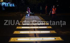 Sondaj de opinie Majoritatea participanților la sondaj, de acord ca toate trecerile de pietoni din municipiul Constanța să fie iluminate cu leduri 