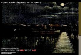 #DobrogeaDigitală Vaporul „România“ în Portul Constanța - o imagine din 1927  