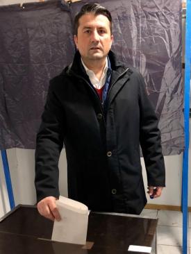 Alegeri prezidențiale 2019 Decebal Făgădău, primarul municipiului Constanța, a votat  