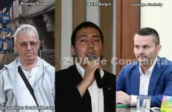 #sărbătoreşteDobrogea141  George Szekely, directorul Poliţiei Locale Constanţa, Naim Belgin, preşedintele Uniunii Democrate Tătare, şi prof. Nicolae Țiripan, mesaje de Ziua Dobrogei 