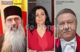 #sărbătoreşteDobrogea141  Prof. univ. dr. Adrian Bavaru, ÎPS Teodosie, arhiepiscopul Tomisului, şi Iulia Bruchental, de la Direcţia Agricolă, mesaje de Ziua Dobrogei (video)