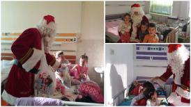 Daruri pentru micuţii internaţi în spitalele din Constanţa, de la Arimex Comexim 2000 SRL şi Moş Nicolae (galerie foto) 