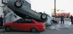 Galați Explozie lângă un hotel. Mai multe mașini au fost aruncate în aer (galerie foto+video)    