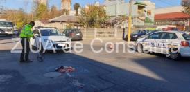 UPDATE Un pieton a fost rănit într-un accident produs la intersecția străzii Călugăreni cu Ștefan Mihăileanu, în Constanța (galerie foto)  