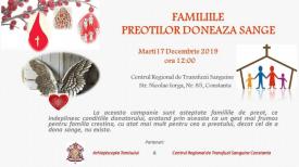 Campanie de donare de sânge în Constanța, organizată de Arhiepiscopia Tomisului