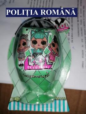 Jucării din China, susceptibile a fi contrafăcute, confiscate de polițiști în Portul Constanța Sud Agigea